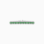 Triple Line Vintage Inspired Oval Blue Sapphire and Diamond Link Bracelet - Shahin Jewelry